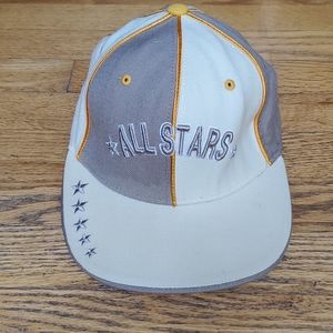 All Stars Beige Hat Size 7 1/4 Playoffs Collection